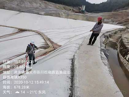 填埋場防滲破損完整性檢測