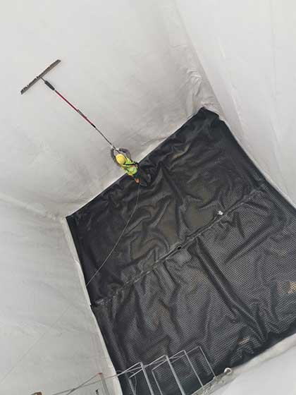 剛性填埋場垃圾填埋場防滲層完整性檢測